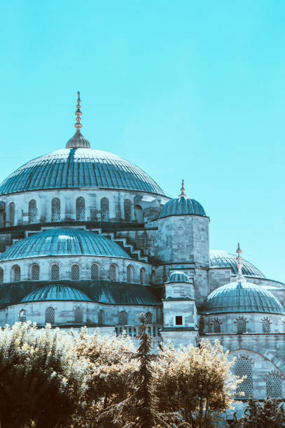 Hagia Sophia Cupola In Istanbul, Turkey