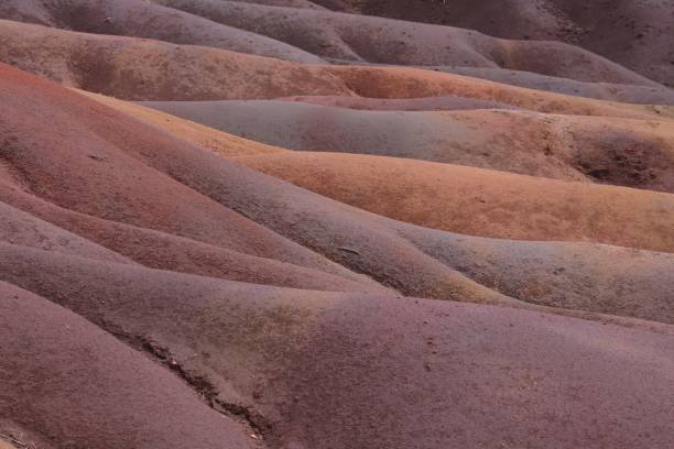 istock Chamarel Seven Coloured Earth Geopark, Mauritius, Indian Ocean, Africa 1205797029