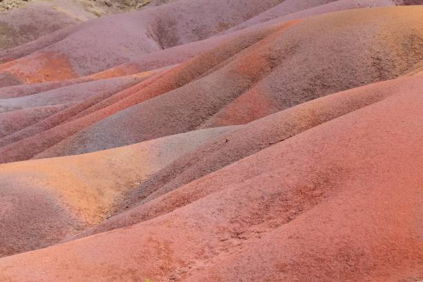 istock Chamarel Seven Coloured Earth Geopark, Mauritius, Indian Ocean, Africa 1205799486