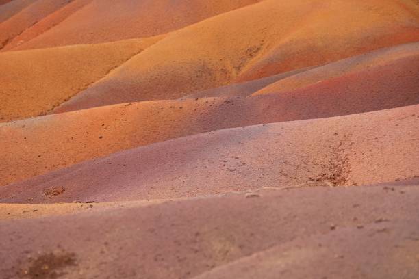 istock Chamarel Seven Coloured Earth Geopark, Mauritius, Indian Ocean, Africa 1205801928