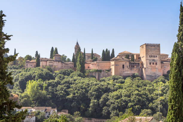 istock Andalusian fortress Alhambra in Granada, Spain 1205802501