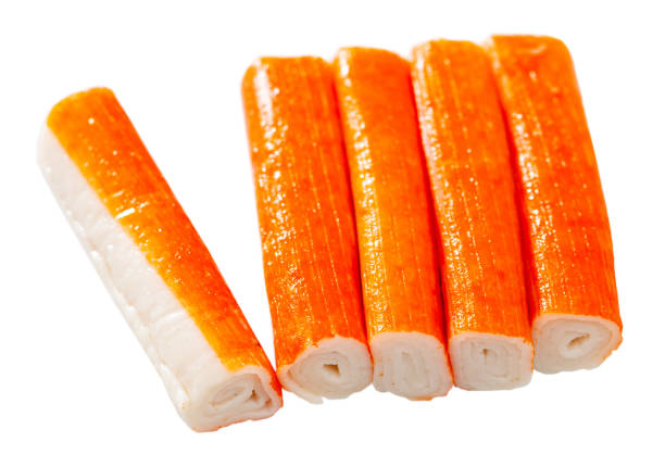 istock Seafood sticks imitation of crab meat 1205803321