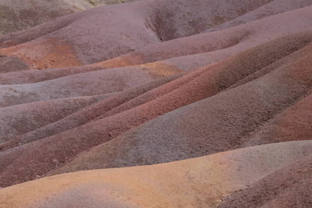 istock Chamarel Seven Coloured Earth Geopark, Mauritius, Indian Ocean, Africa 1205804620