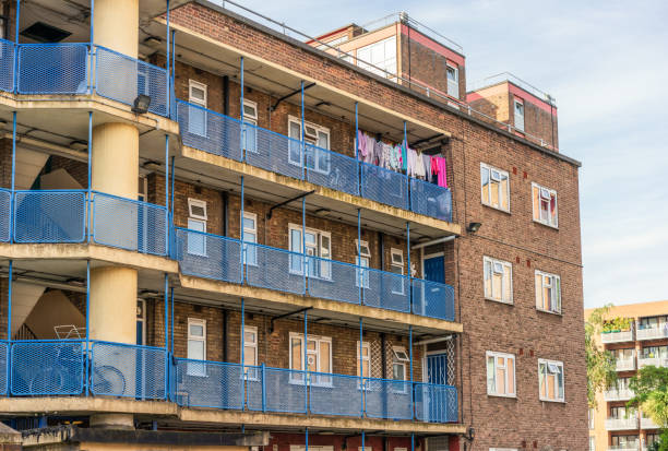 Apartment block in Hackney, East London