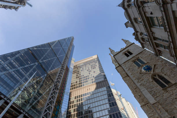 istock Office buildings in London 1205814052