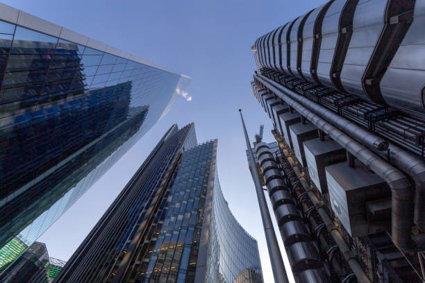 istock Office buildings in London 1205814120