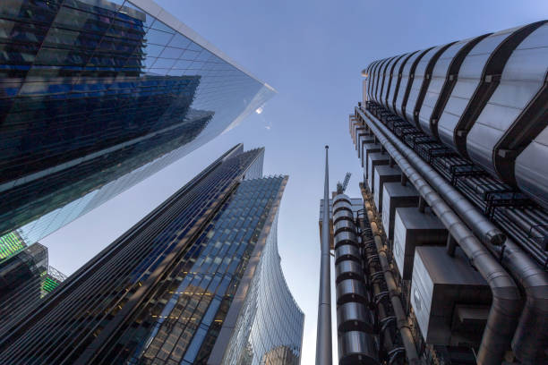 istock Office buildings in London 1205814220