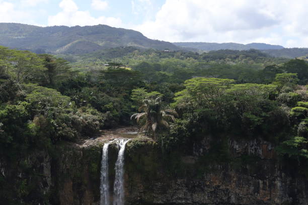 istock Chamarel Waterfall, Mauritius, Indian Ocean, Africa 1205815382