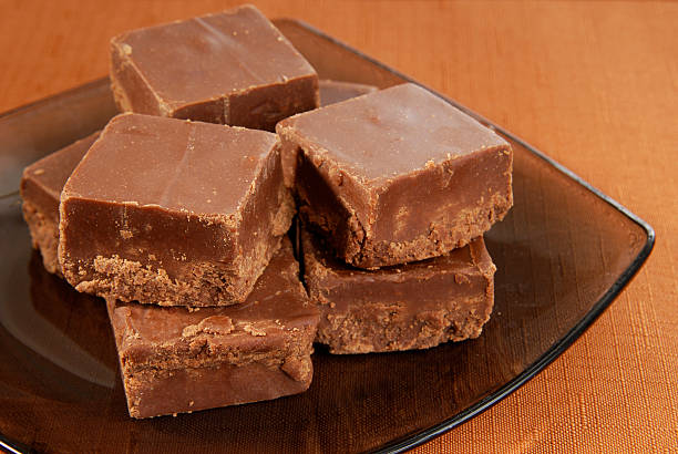 istock Plate of Fudge 120581565