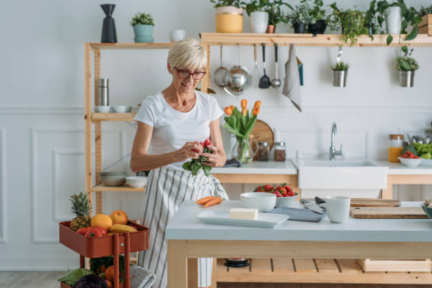 istock Woman Working at Kitchen 1205816750
