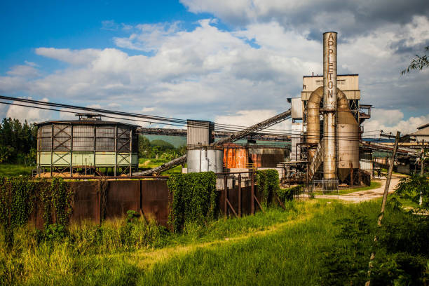 Famous Jamaican Appleton rum factory facility tour
