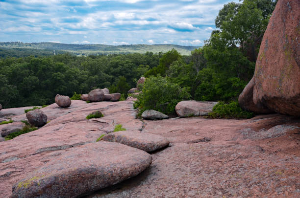 istock Missouri Elephant Rocks State Park - Balanced Boulders 1205827877