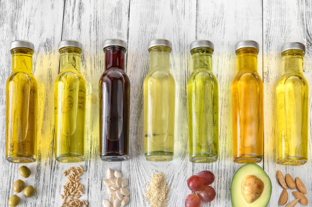 istock Assortment of vegetable oils 1205828715