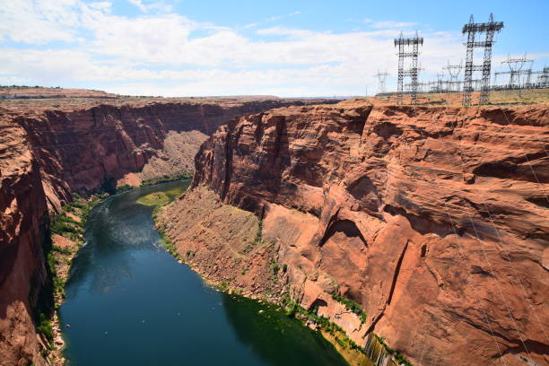 istock Power Lines along the Colorado River 1205833038