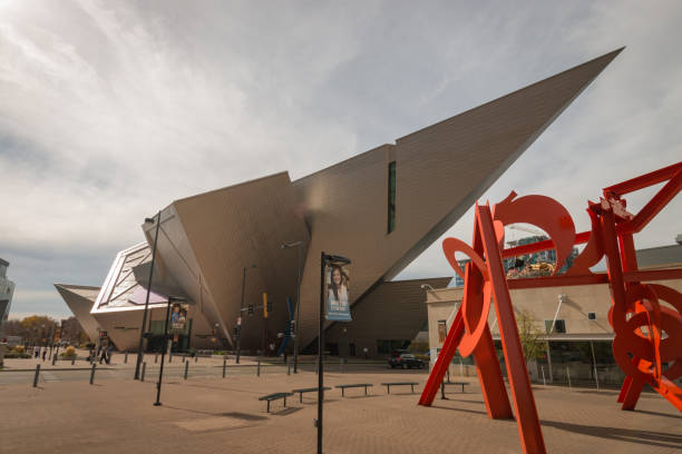 Denver, Colorado, USA - October 28, 2016: Frederic C. Hamilton Building of Denver Art Museum, by Daniel Libeskind