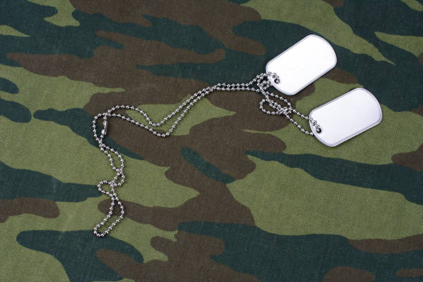 istock dog tags on russian camouflage uniform 1205834262