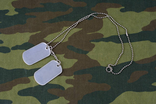 istock dog tags on russian camouflage uniform 1205834284