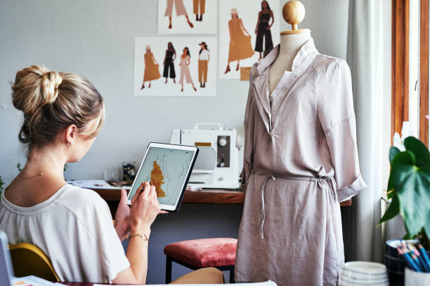 istock This design just inspired me to do a short sleeve dress 1205838328