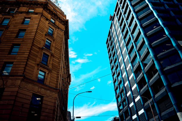 istock Commercial building close up; Wellington Office Building. 1205852695