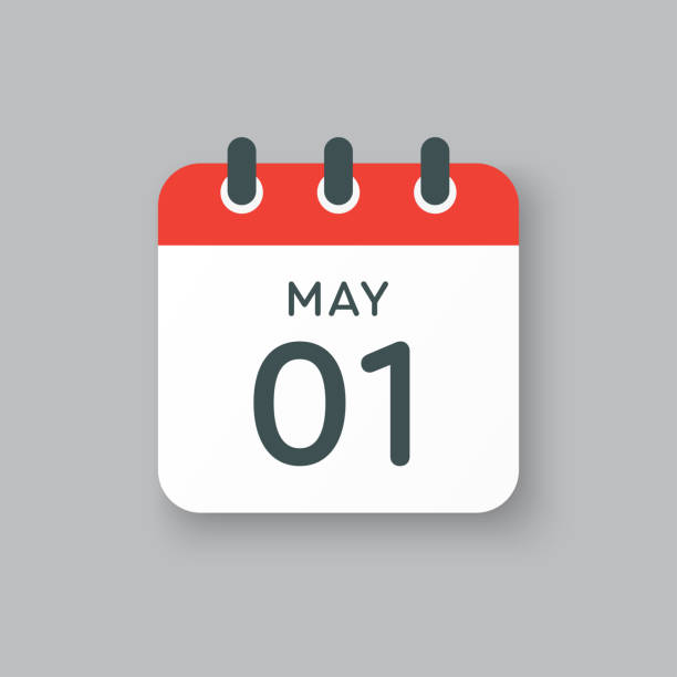 200+ May 1 Calendar Stock Illustrations, Royalty-Free Vector Graphics &  Clip Art - iStock