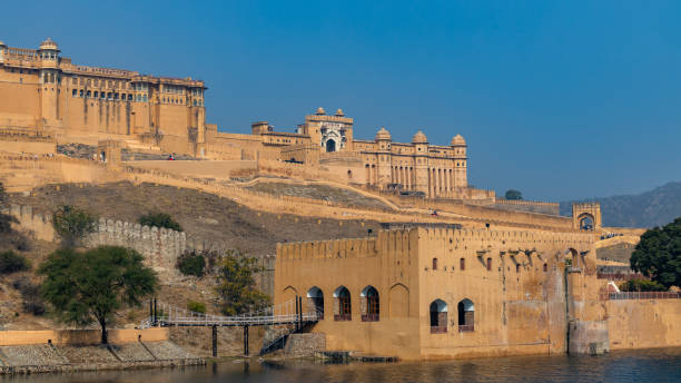 Free picture: Amber Fortress, a palace complex in Rajput architecture ...