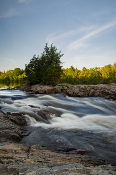 istock Blueberry Waterfall in Quebec also known as Blueberry Fall 1205868105