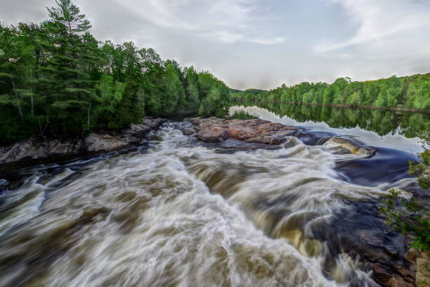 istock Blueberry Waterfall in Quebec also known as Blueberry Fall 1205868139