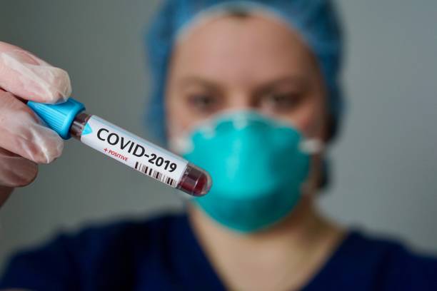 COVID-2019, the name chosen by WHO for the new rapidly spreading Coronavirus outbreak that originated in Wuhan, China stock photo