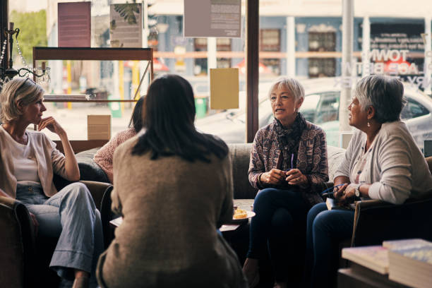 istock Good friends share their favourite books 1205880285