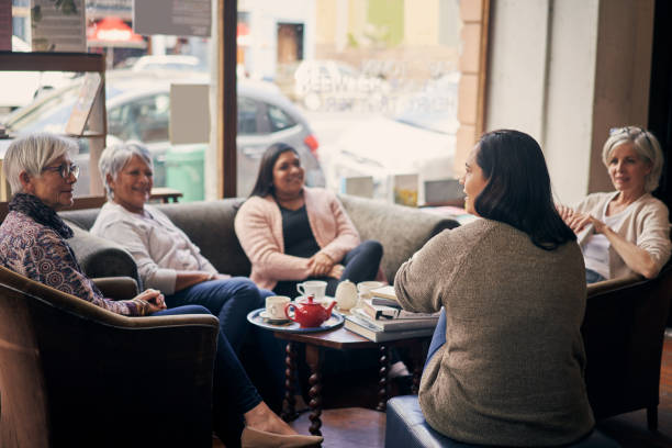 istock Meeting with other like minded book lovers 1205880888
