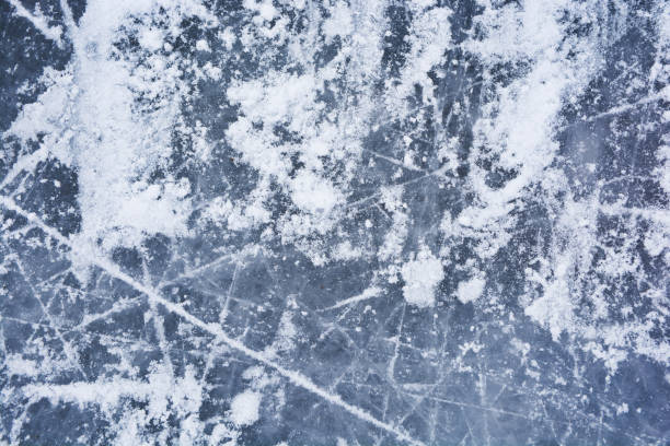 istock Abstract frozen water.Ice texture winter background 1205889400