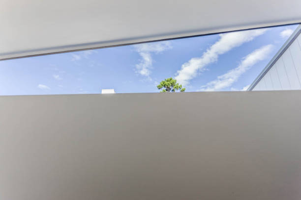 istock Architectural lines of a new home 1205890475