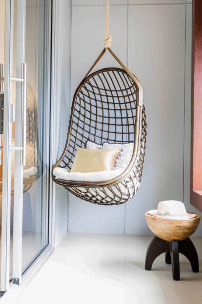istock A happening hanging chair 1205891780