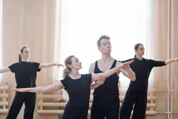 istock Rehearsal In Dance School 1205899944