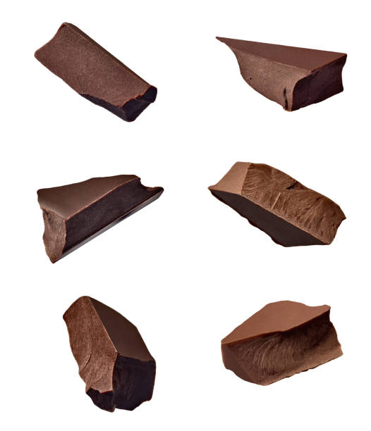 istock chocolate piece sweet food dessert falling 1205901097