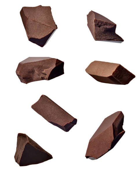 istock chocolate piece sweet food dessert falling 1205902080