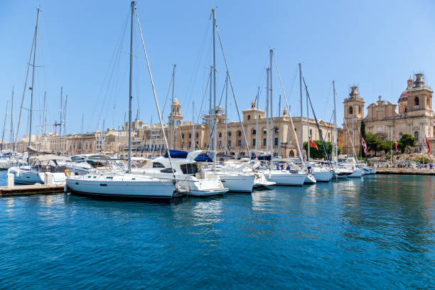 istock A beautiful seaport with yachts 1205906508