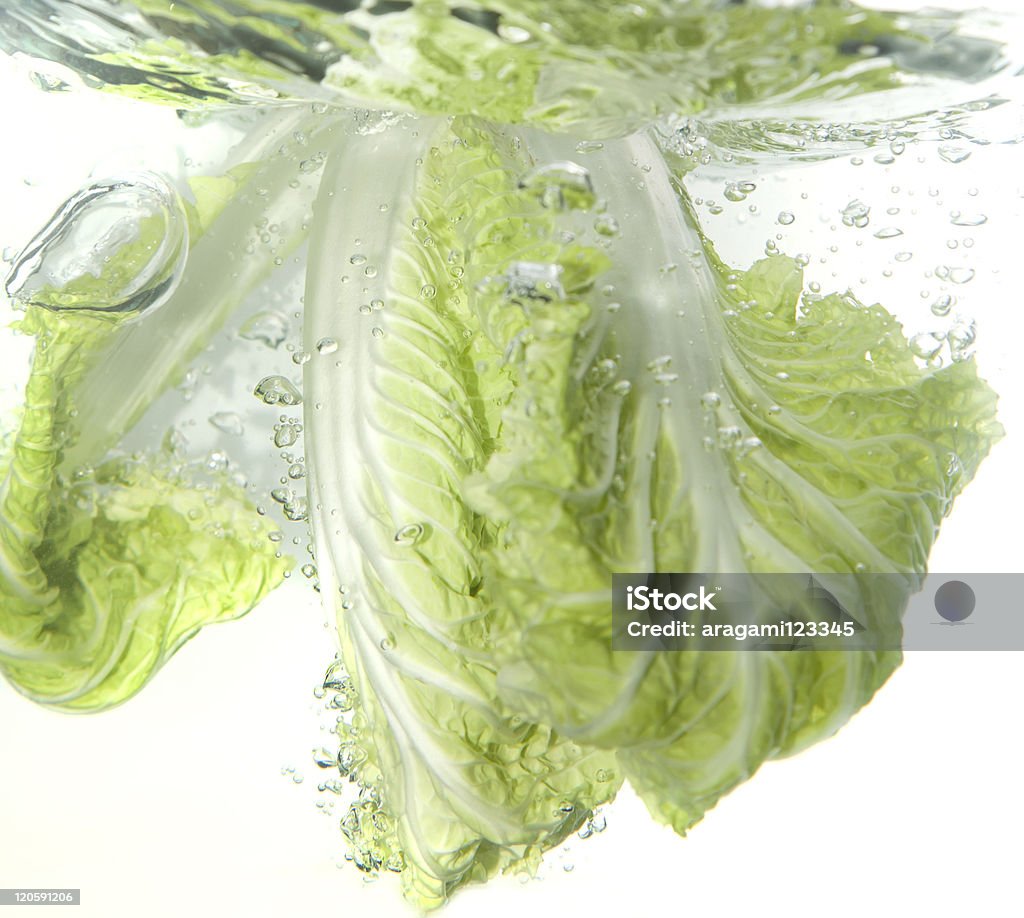 베이징 양배추 물 튀기다 - 로열티 프리 건강한 식생활 스톡 사진