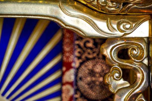 istock Close-up of Buddhist altar. 1205916315