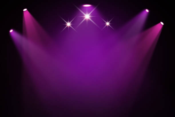 istock The concert on stage background with flood lights 1205916659