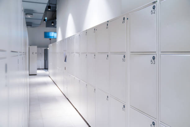 istock white digital luxury lockers medium size room for tourists 1205916871