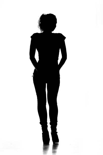 istock Sexy Female Silhouette 1205919290