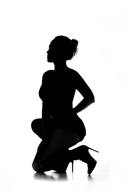 istock Sexy Female Silhouette 1205919293