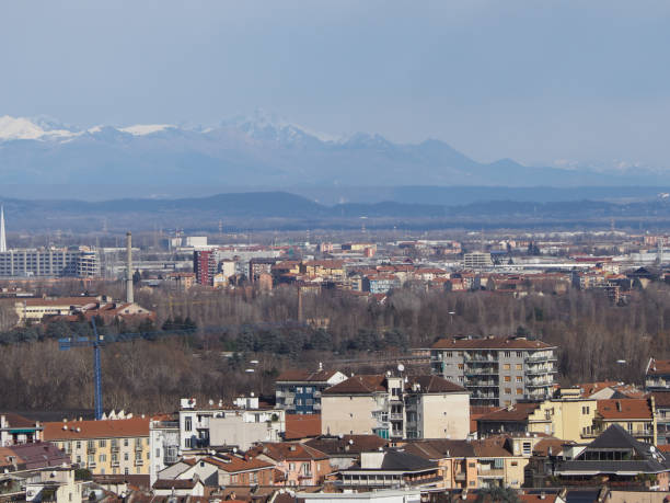istock Aerial view of Turin 1205922156