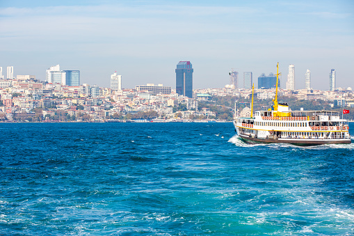 Ferry in Istanbul from Kadıköy to Karaköy
