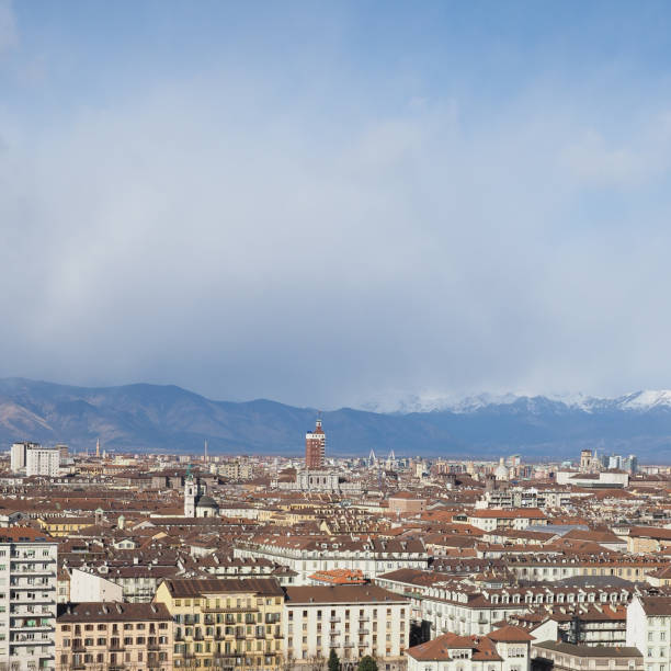 istock Aerial view of Turin 1205927073