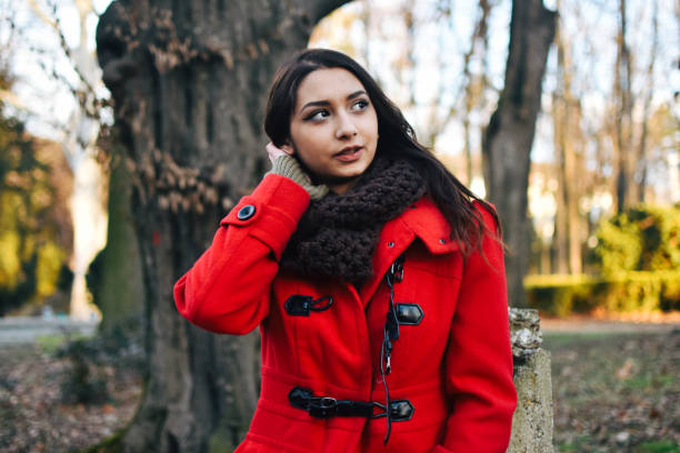 istock Beautiful caucasian woman 1205929619