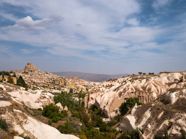 istock Volcanic rock formations in Cappadocia, Central Anatolia, Turkey 1205931055