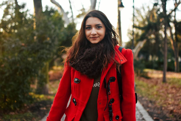 istock Beautiful caucasian woman 1205935925
