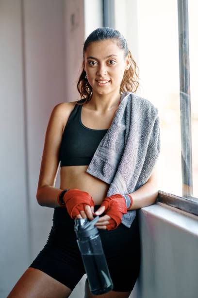 istock Working out has been great, thank you 1205936074